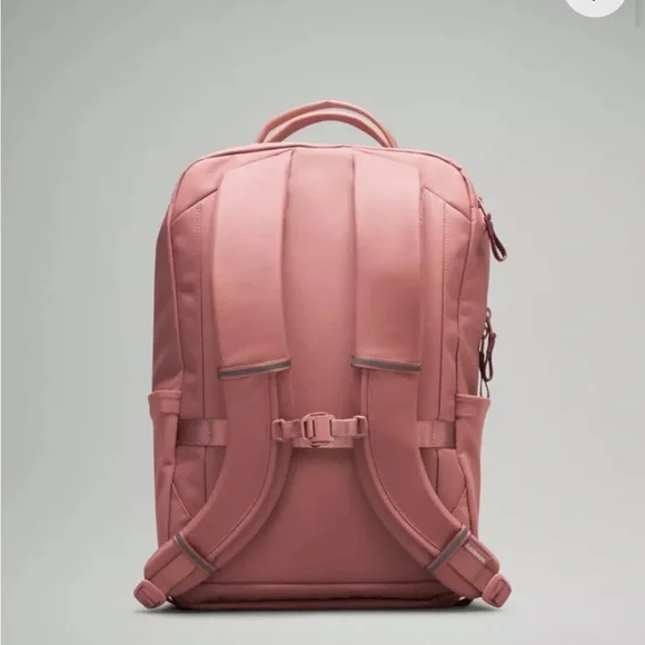 🎒NWT Lululemon Double Zip Backpack. 22L. Sold out color  spiced chai! - Picture 3 of 12